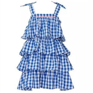 Jcrew Girls Gingham Dress Size 4